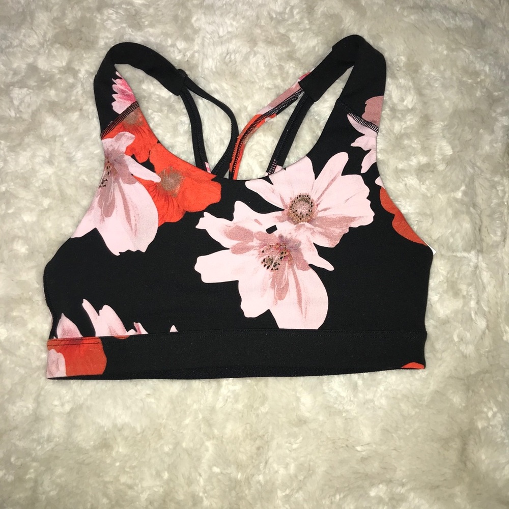 Old Navy Floral Sports Bra